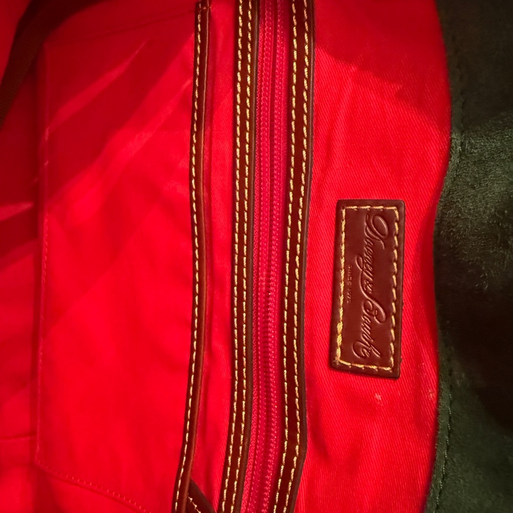 Dooney & Bourke Florentine Leather East-West Shopper Tote - Picture 6 of 7